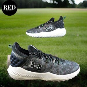 Under Armour Harper 8 Turf Black White 3026593-001 - Men's Size 10